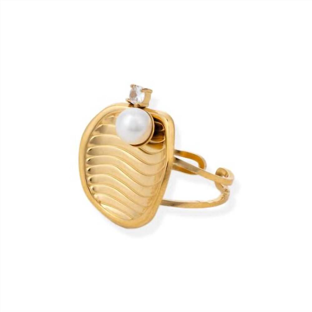 NEW BRACHA women's treasure ring in gold